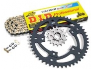 Kettingset D.I.D. ZVM-X Gold&Gold - Honda CBR1100XX Super-Blackbird ('96-'07) 